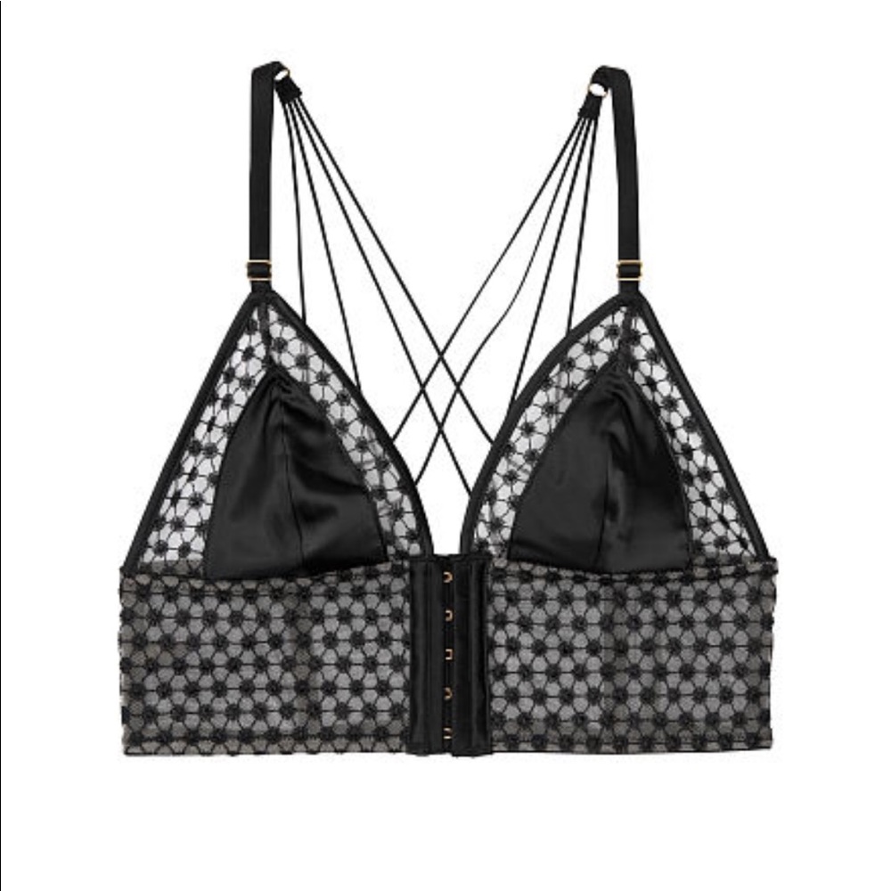 🔥 Starburst Long Line Triangle Bra.